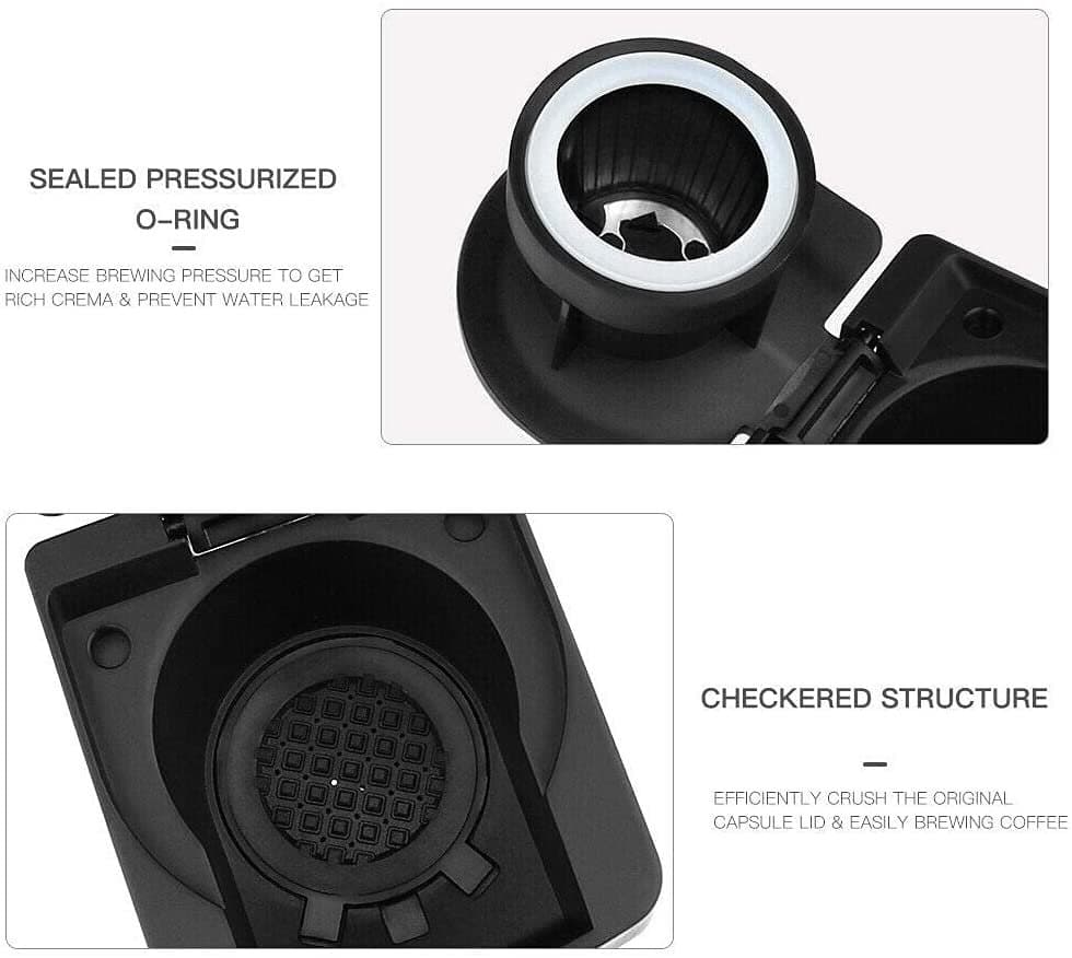 NEW Nespresso capsules adapter for dolce gusto genio S+