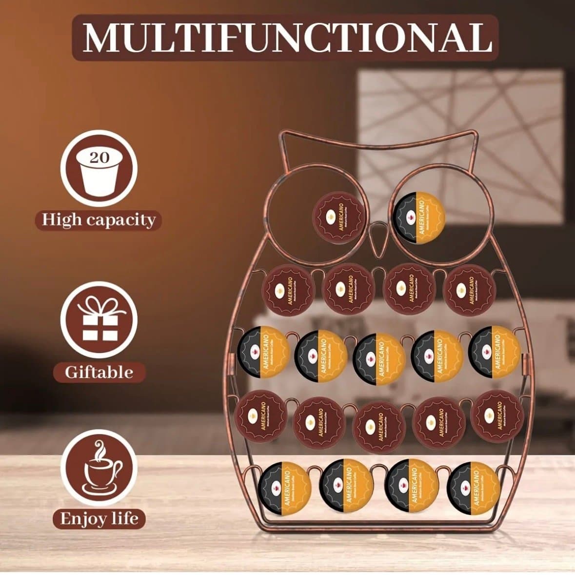 OWL DOLCE GUSTO CAPSULE HOLDER