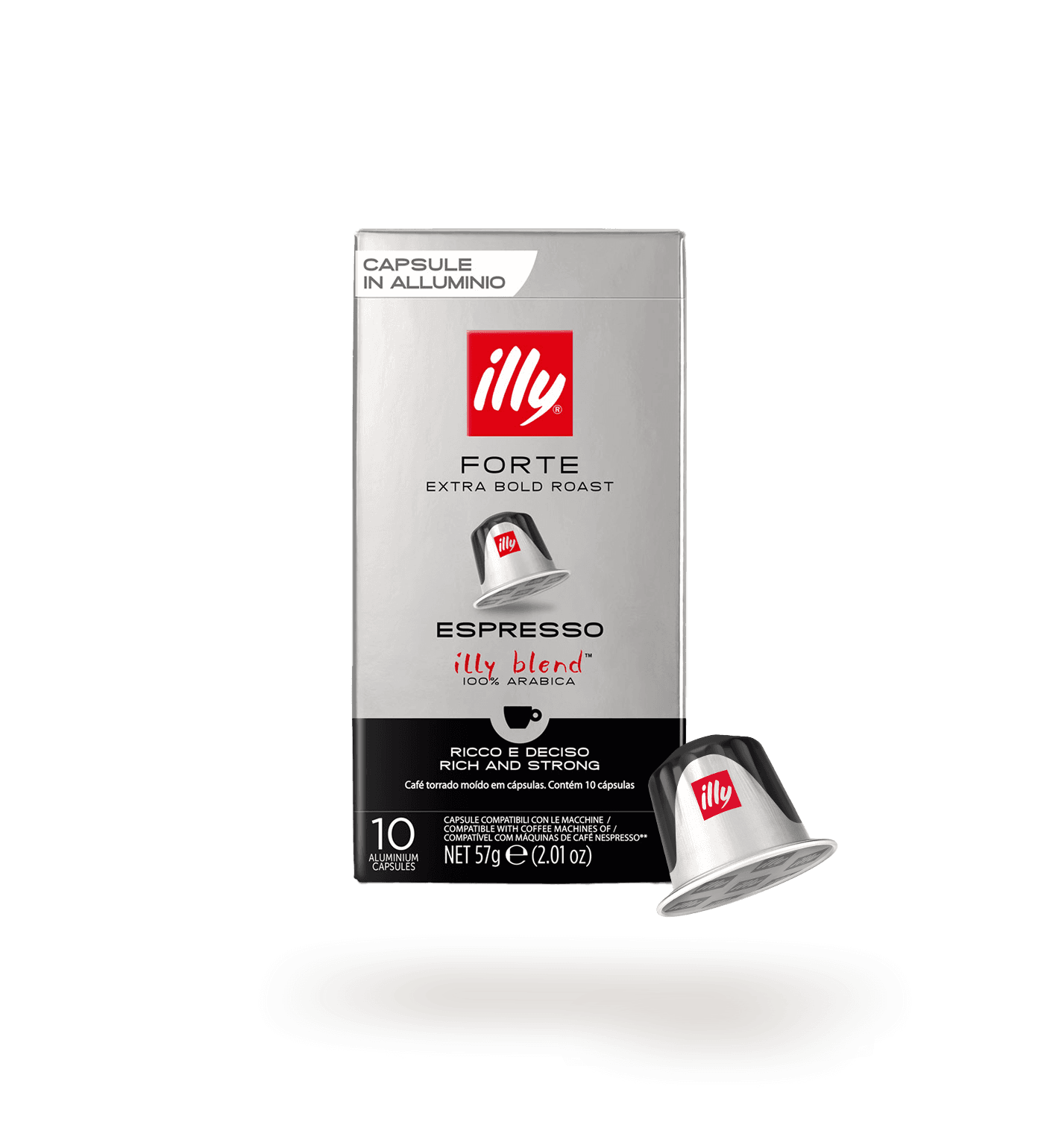 NESPRESSO ILLY ESPRESSO FORTE
