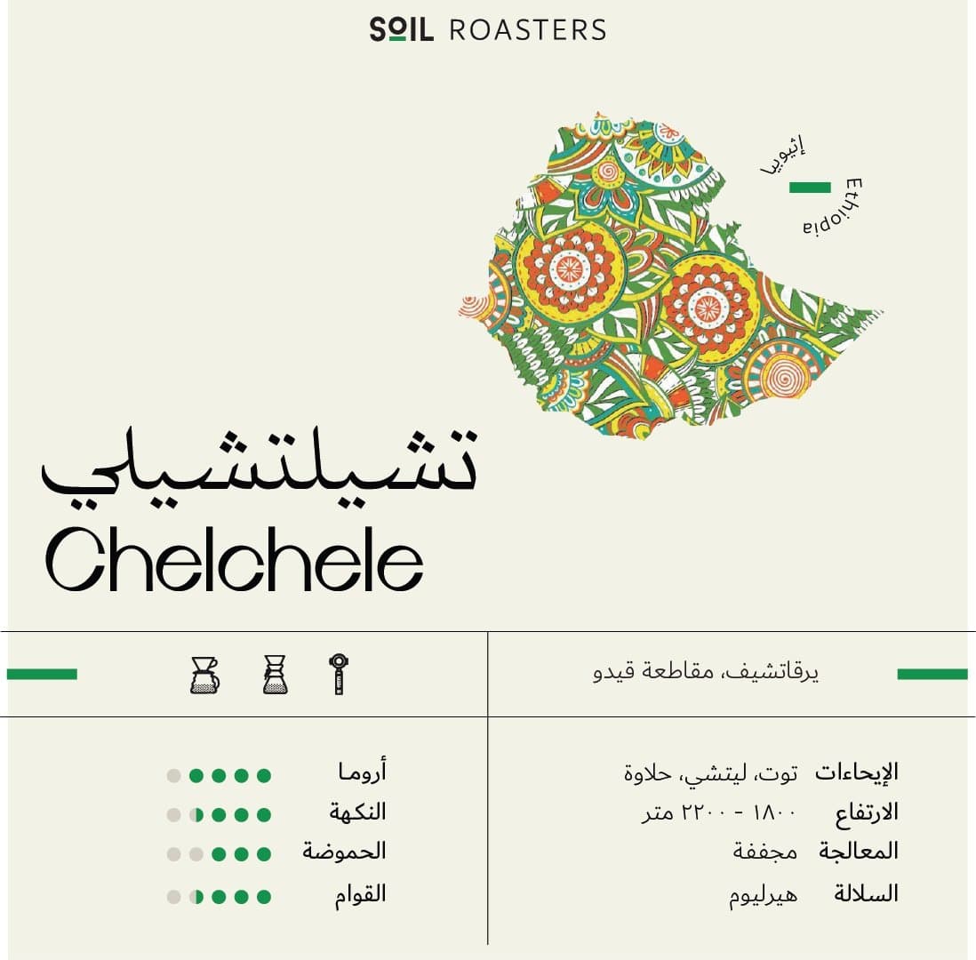 SOIL ROASTERS ETHIOPIA Chelchele-250g