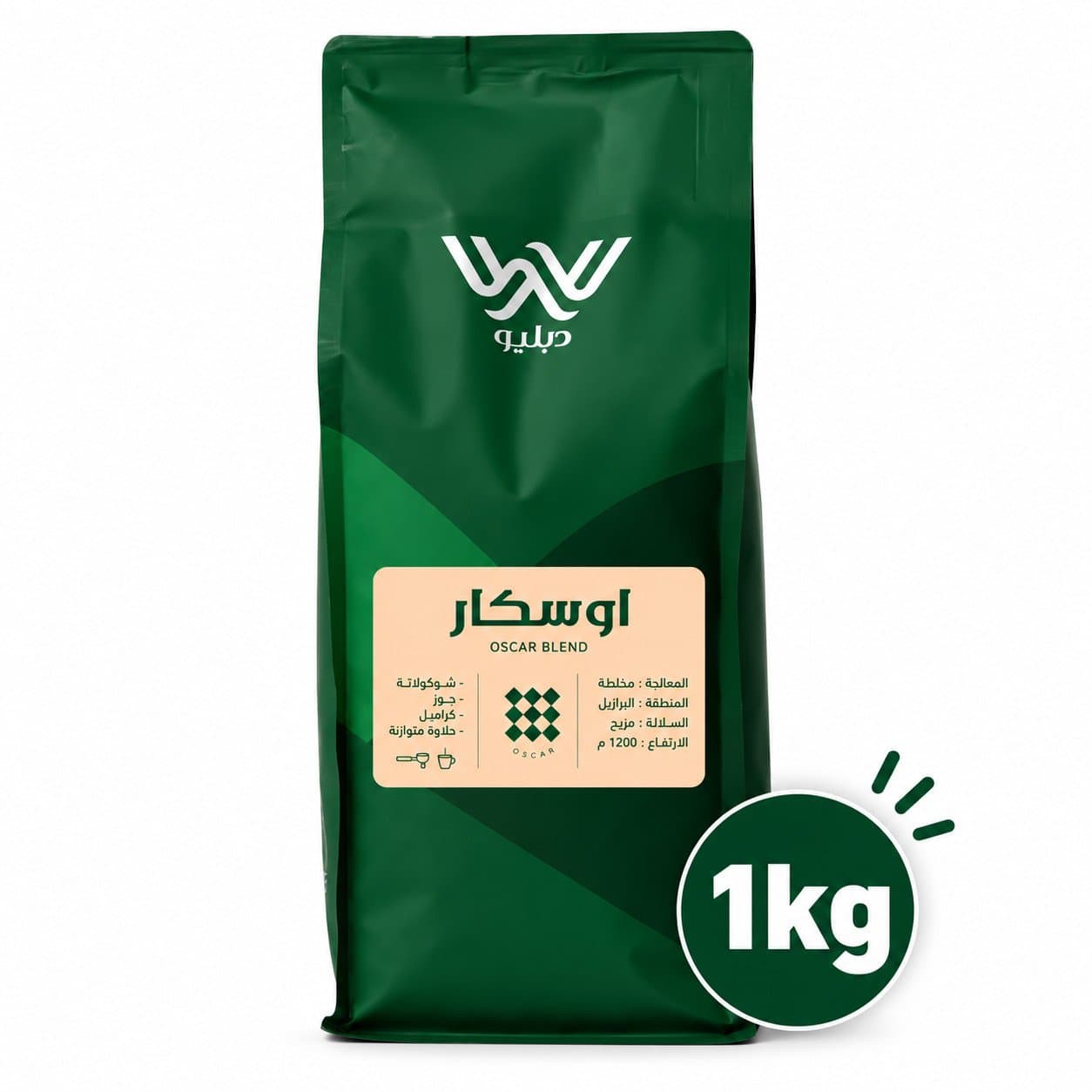 W Roastery Oscar – Brazil | 1Kg