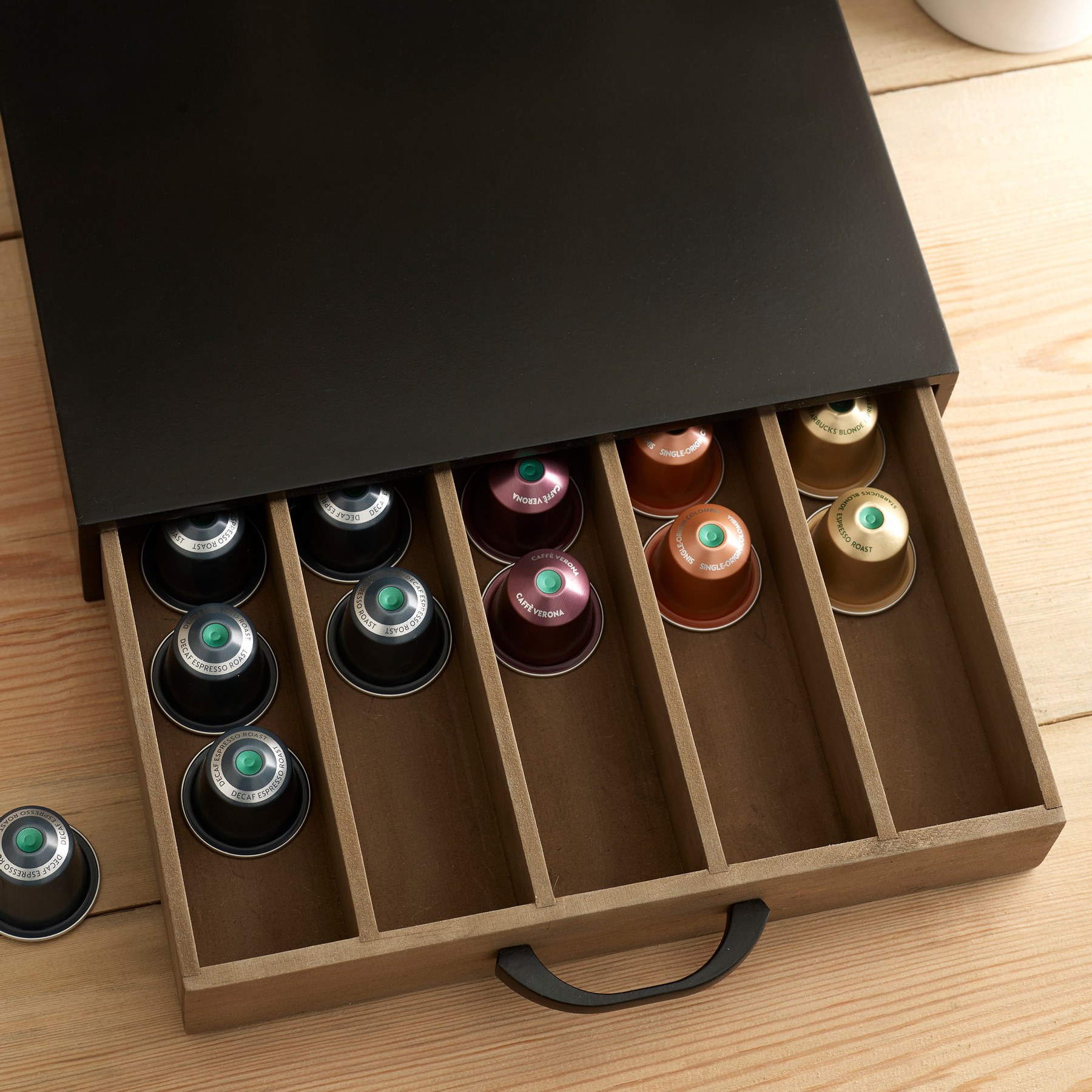 NESPRESSO WOOD CAPSULES DRAWER