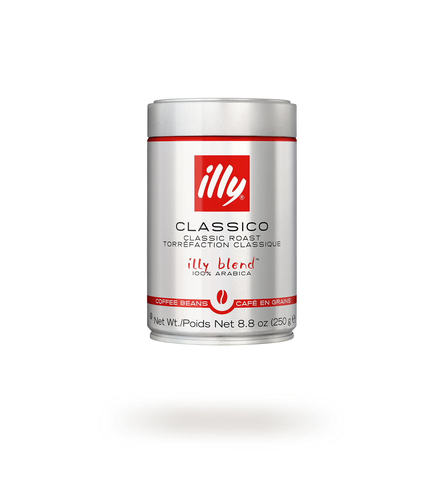 ILLY WHOLE BEAN COFFEE CLASSICO - MEDIUM ROAST